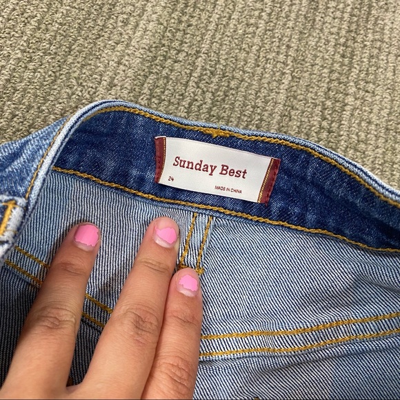 Sunday Best Denim Shorts - Picture 3 of 10